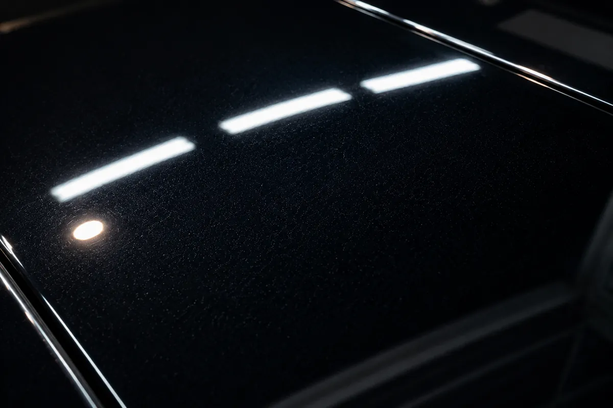 After: paint correction before and after on a car in the Capital Region — Albany NY